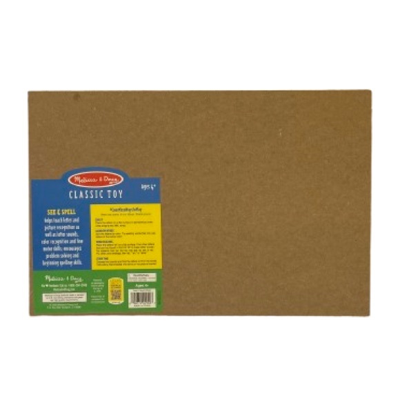 Melissa & Doug - See & Spell Wooden Puzzle Set - 3 & 4 Lettered Words - Picture 10 of 10